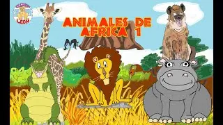 Animales locos de Africa 1 - Dibujos para ni&ntilde;os