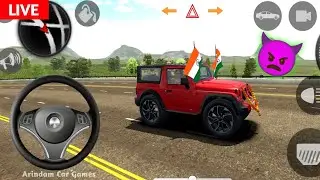 Live 🔴 Indian Thar Driving Game | Modified Thar Android Gameplay