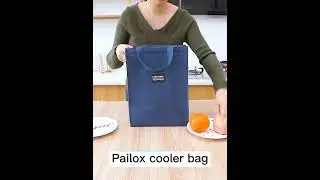 PailoxbagE8 Shopping Bag Oxford Cooler Bags: Insulated Reusable Tote Grocery Thermal Cooler Bag