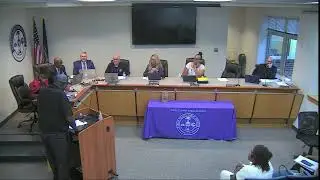 Essex School Board Meeting 9/8/2025 Open Session Part 1