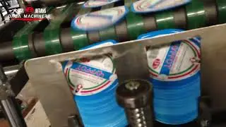IML printing machine Yogurt cup lid label