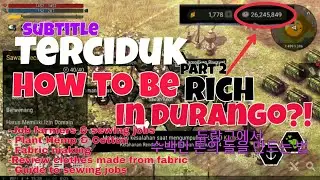 Durango❕ How to make millions, Tstone from farmer's job and sew 듀랑고 백만 톤을 만드는 법-Durango: Wild Lands