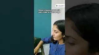 Observing accountant&rsquo;s tear under a microscope #accountingsoftware #accountingentries
