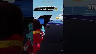 How to unlock the Midas skin quickly in Fortnite (XP Map) 😎