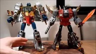 Transformers KO REXIMUS PRIME ( oversized MP-08X KING GRIMLOCK ) Review