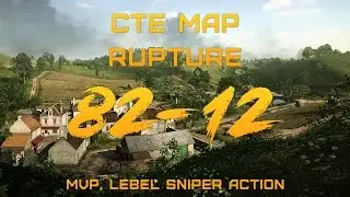BF1 CTE: Sniper action on map rupture | Lebel sniper gameplay