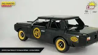 COBI-24333 Opel Rekord C-Schwarz brick car model kit
