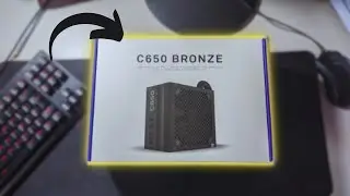 A FONTE SEMI MODULAR MAIS COMPLETA POR 450$  ( NZXT C650 BRONZE ) - SAGA MONTANDO PC GAMER BARATO #7