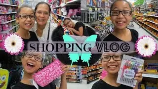 Walmart Back to School SHOPPING VLOG!