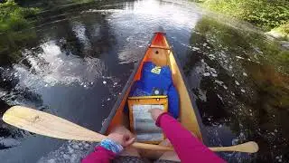 ALGONQUIN CANOE TRIP - Part 2/3 - BIG TROUT LAKE - MOOSE CROSSING RIVER