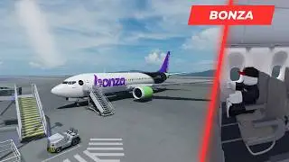 ROBLOX | Bonza Virtual - Economy Class [B737 MAX 8] (Roblox Airline)