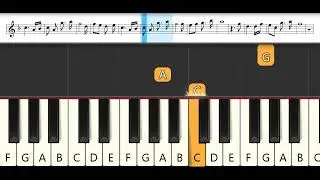 This Night &ndash; Mark Mul&eacute;  | Melodica Pianika Tutorial