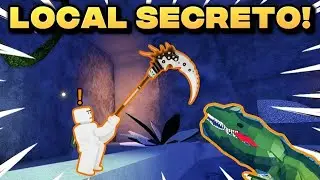 LIBEREI O NOVO LOCAL SECRETO E ISSO ACONTECEU...FISCH ROBLOX