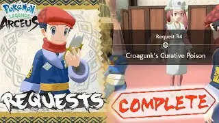 Pokemon Legends Arceus Request 34 Walkthrough 