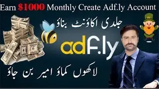 How To Make Money Online $1000 Monthly Create Adfly Account || How it Work Real Earning Website