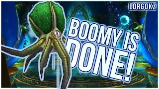 Boomy is done on PTR | 10.2 PTR Throne of the Tides +20 | Lorgokz