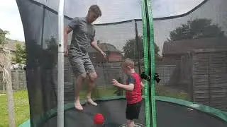 Water balloon trampoline