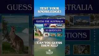 AUSTRALIA Best Quiz: Explore 30 Fascinating Trivia for Fun Learning! #australia #bestaustraliaquiz