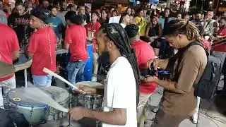 Aronco Phoenix Riddim section Performance at the Siparia Borough Corporation Rhythm Festival 2024.