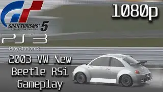 Gran Turismo 5 (PS3) [1080p] | 2000 Volkswagen New Beetle RSi Gameplay