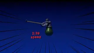 Getting over it with Bennett Foddy new pb, 2:39