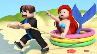 ROBLOX Brookhaven 🏡RP - Love Story : Mermaid Rescue Mission | King Roblox