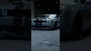 Dodge Challenger 🥴🔥#shorts #dodge #challenger #demon #hellcat #car #edit #viral #viralvideo