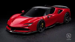 ZACOE Ferrari SF90 Stradale Carbon Fiber Body Kit