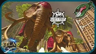 Atlas | The Hunt for Wheat Grass & Elephant Taming #4 (Atlas Sailvation Gameplay)