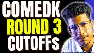 COMEDK 2025 | ROUND 3 Cutoff Predication | COMEDK top 20 Colleges Cutoff