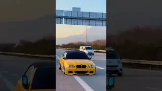 BMWE46 Yellow #bmw  #foryou #music #song #foryou #foryou page #fyp #viralshorts #trandingshorts