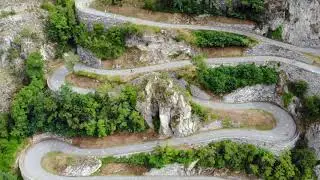 Cycling the Lacets du Montvernier in French Alps with Marmot Tours European Road Cycling Holidays