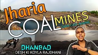 Jharia Coalfields || झरिया कोलफील्ड्स || Open Cast Coal Mining || Team AVS 77 || AVS Vlogs