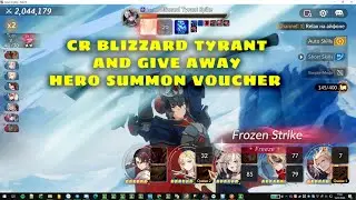 Give Away Code Hero Summon Voucher  BLIZZARD CASTLE BASIC Seven Knights Rebirth