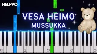 Vesa Heimo - Mussukka | Helppo Piano Tutorial