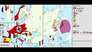 History of Axis Powers Every Month (1936-1945)
