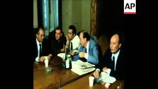 UPITN 7 8 79 CHRISTIAN DEMOCRATS EXECUTIVE MEETING