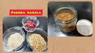 Pakora Masala Recipe | Ramzan special😇