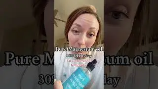 Experience fast-absorbing magnesium oil for muscles #magnesium #pure