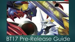Digimon (BT17 Secret Crisis) Pre-Release Guide!