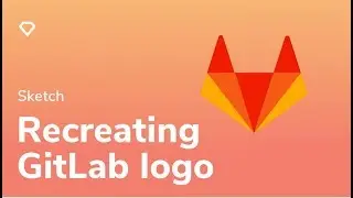Recreate the GitLab logo in Sketch