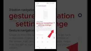 gesture navigation button kaise change kare | How to change gesture navigation#mobile #vivo #short