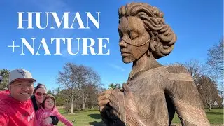 Must See HUMAN + NATURE Exhibit at Morton Arboretum