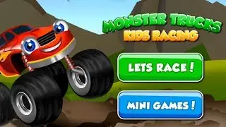 Видео Грузовик для Детей | Monster Truck Racing Kids YouTube