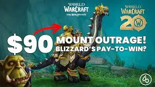 Gilded Brutosaur Drama: WoW’s $90 Mount Sparks Player Backlash!