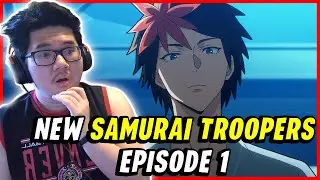 THE NEW SAMURAI IS A DEMON??!!!! | Yoroi-Shinden Samurai Troopers EP1 Reaction