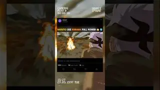 NARUTO USE KURAMA FULL POWER FIRST TIME 😱🥶
