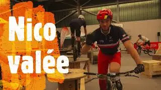 Petit &eacute;chauffement vtt trial Coupe de France Belfort 2018