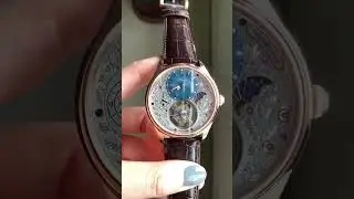 HAOFA GMT Luxury Tourbillon Mechanical Mens Watch Sapphire Moonphase 1036 #watch #luxury