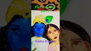 Radha Krishna drawing with oil pastel #trending #viral #art #painting #artwork #artist #viral sketch